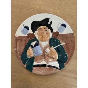 Toby Fillpot Colonial Plate Collection ‘84 1st Issue Hand Painted Numbered #8036